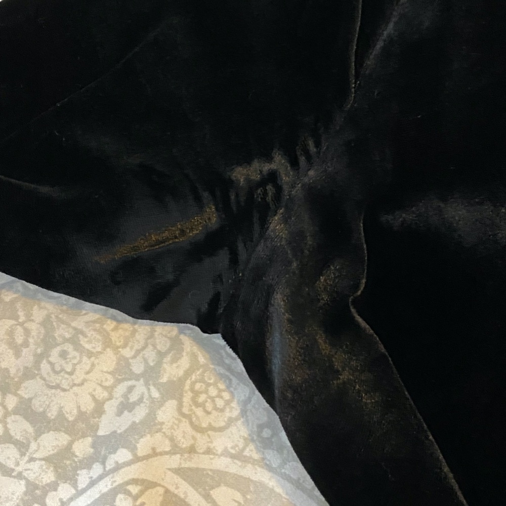 JCREW Faux Wrap Top in Drapey Velvet - Picture 5 of 8